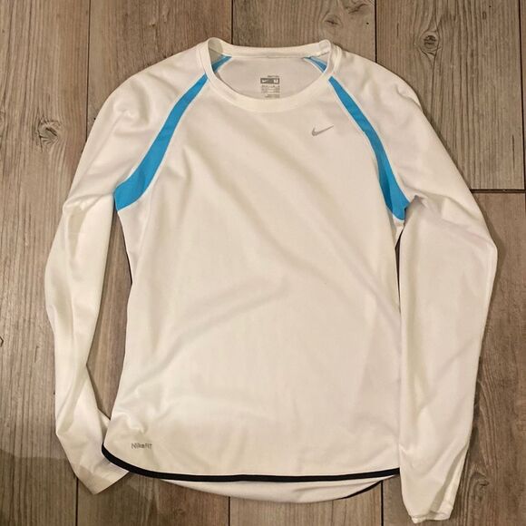 Nike Tops - White Nike Dri Fit Size Medium